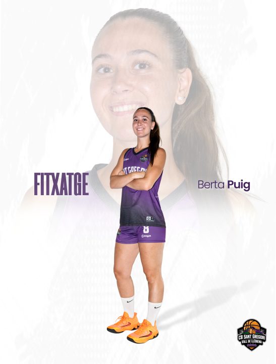 Berta Puig, nova fitxa del Sènior Femení A