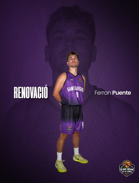 Ferran Puente renova amb el Sènior Masculí A
